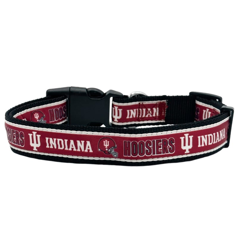 Pets First Collegiate PET Collar OLD VERSION Indiana Hoosiers Dog Collar, Size Small. Best Sports Team Collar for Dogs & Cats. A Shiny & Colorful Dog & Cat Collar Licensed by The NCAA - Image 4